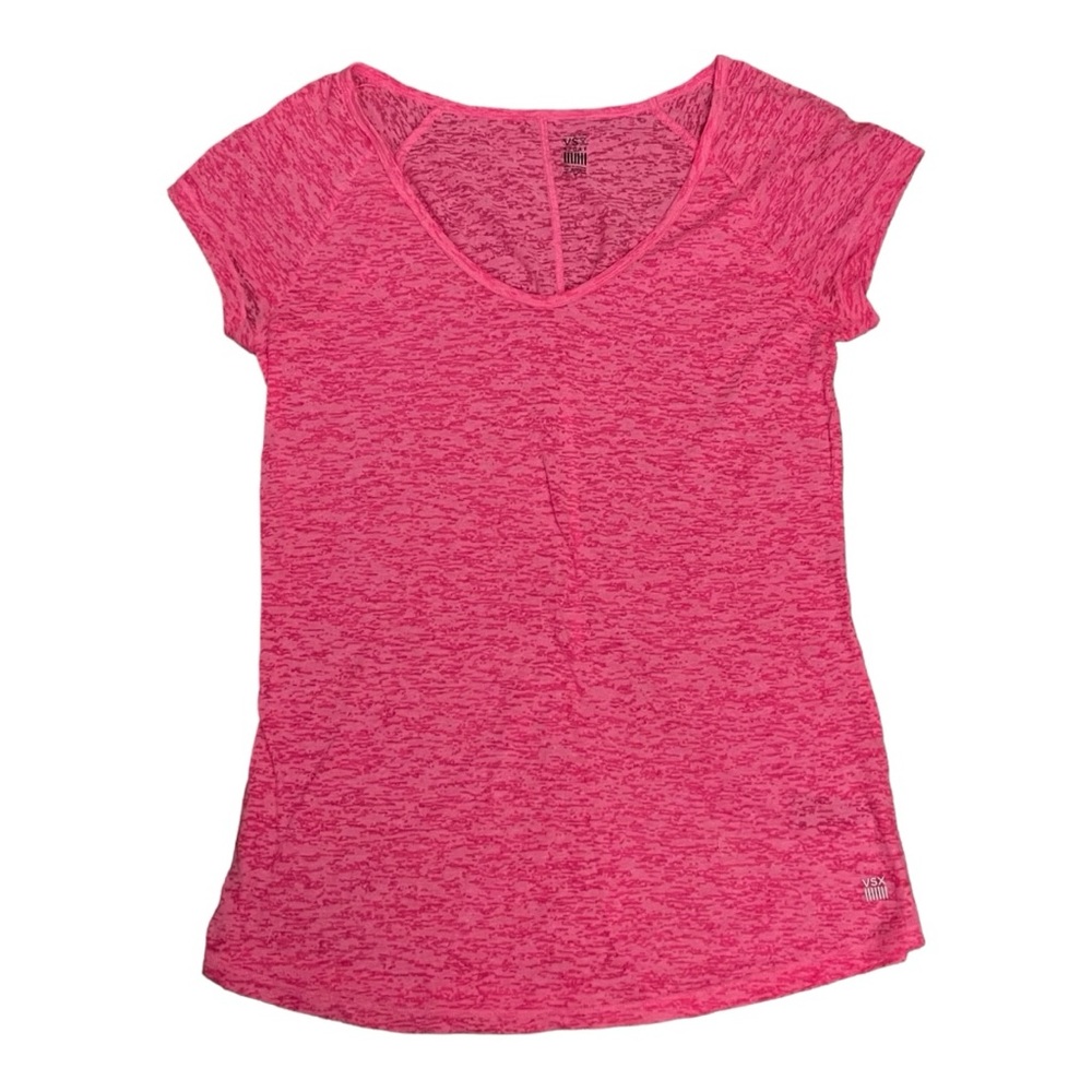 Victoria's Secret VSX Sport Hot Pink Tee Size Small